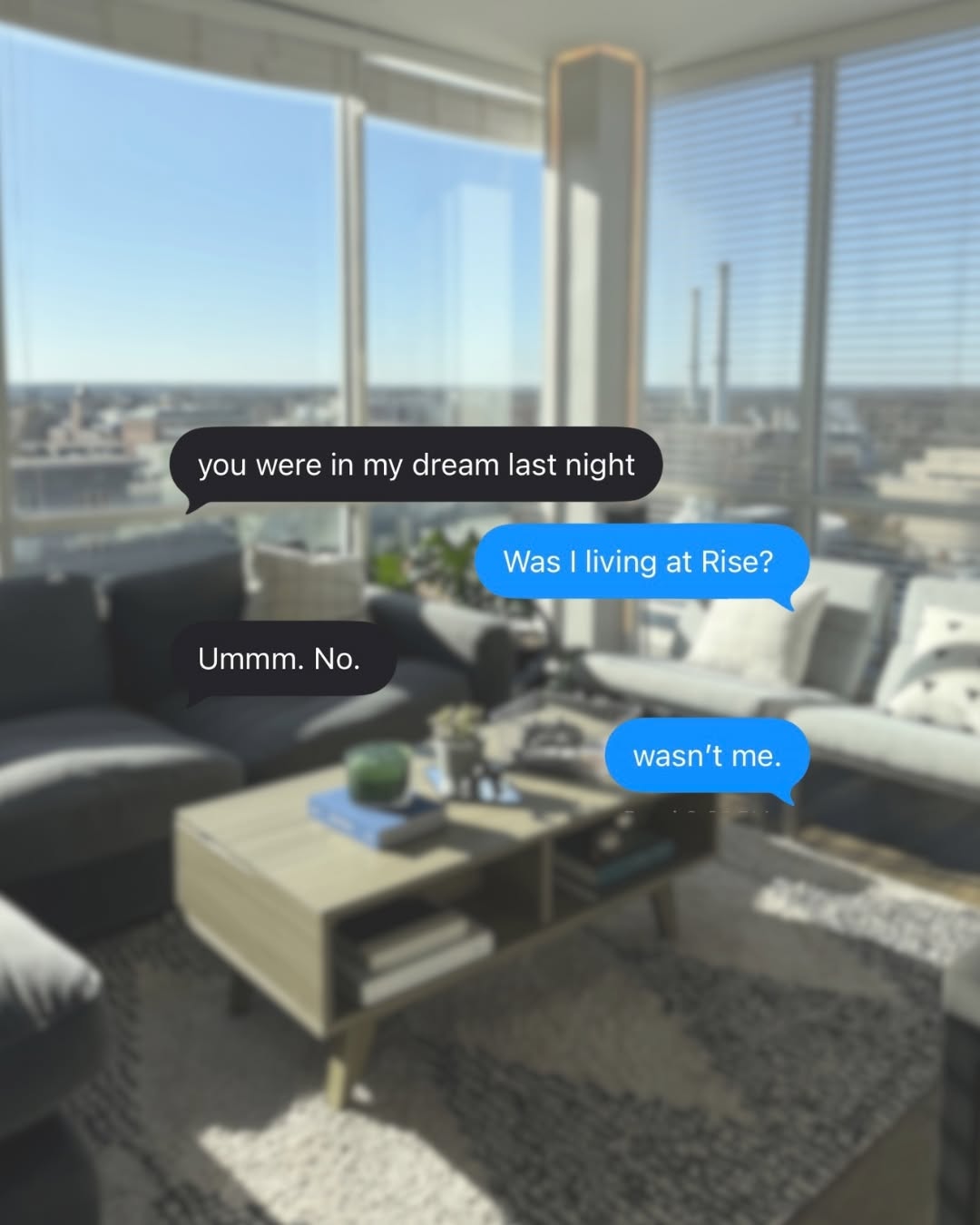 it definitely wasn't me! 