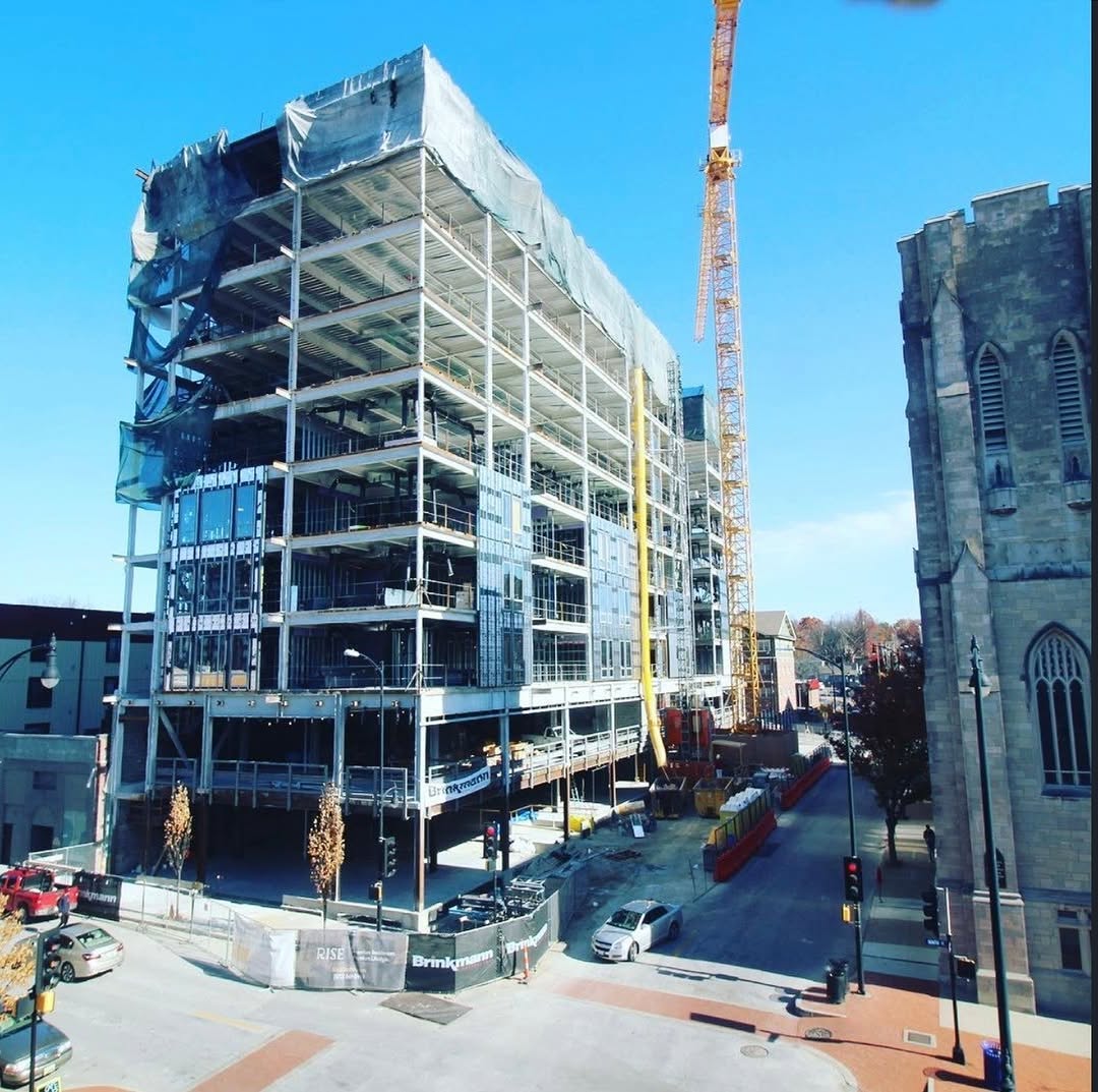 POV: it's 2016. You're scrolling Vine, trip over your untied Vans, look up\u2026 and there's a new building going up. Fast forward to now, look how far we've come! 