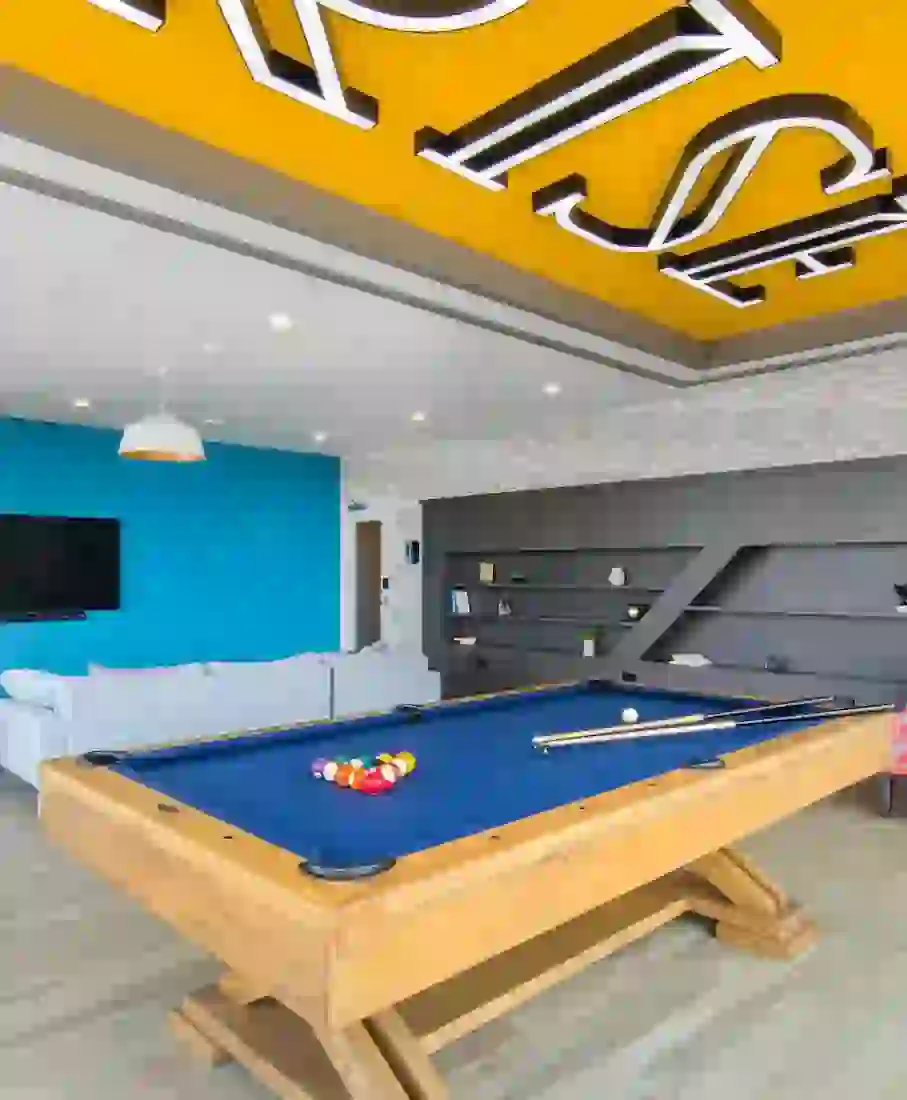 Modern lounge space for University of Missouri students