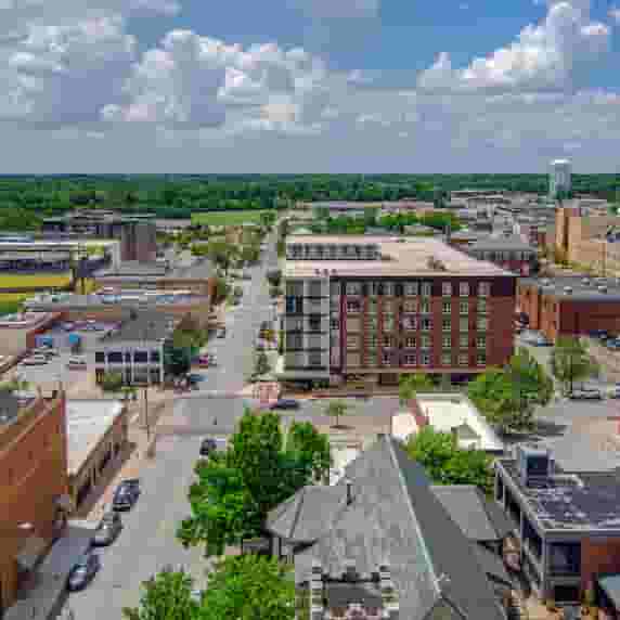 View of the Mizzou campus